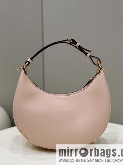 FENDI Fendigraphy armpit bag, model number: 80056m powder