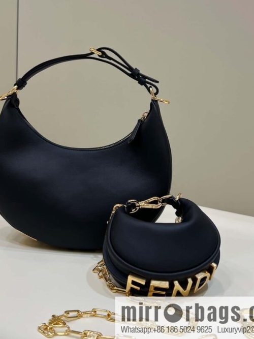 FENDI Fendigraphy armpit bag, model number: 80056m black