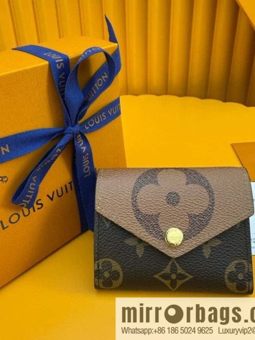 LV M80725 [Official all-steel chip version] This Zoé wallet
