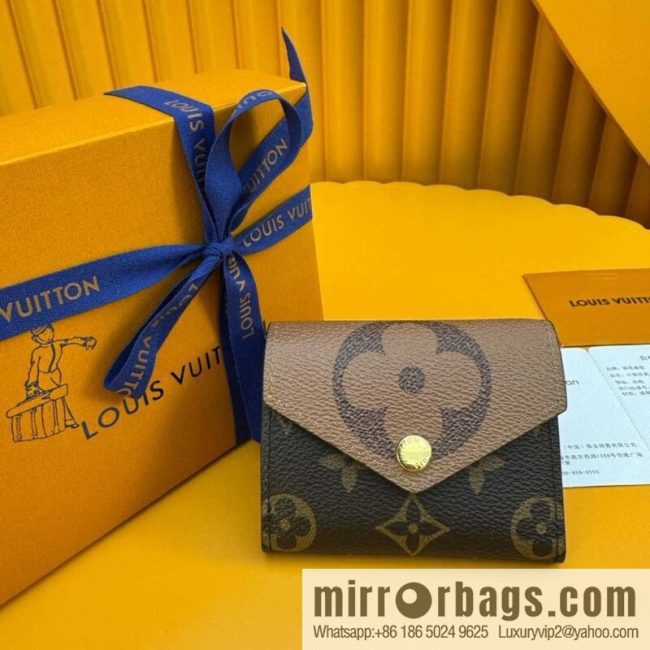 LV M80725 [Official all-steel chip version] This Zoé wallet