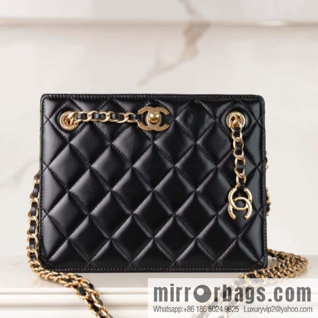 wsxc1736096650937_0-800x800d23ycrboawt120834_20250702152503.jpg ππ‘ππ§ππ₯ πππ€ square, dinner chain bag, black π€ AS5204