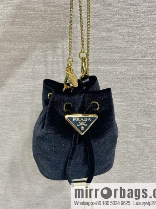 PRADA 🎉 Velvet Bucket 🎉 1NR016 Velvet🎉🎉