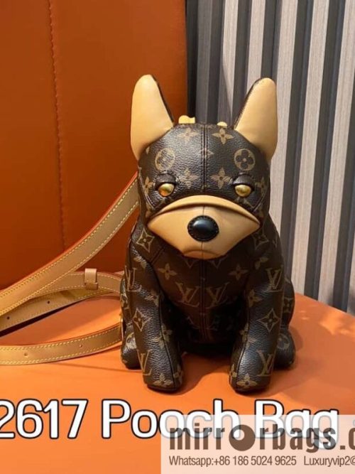 [Original order boutique] M12617 presbyopia, French Dou dog shoulder bag series, this Pooch Bag handbag