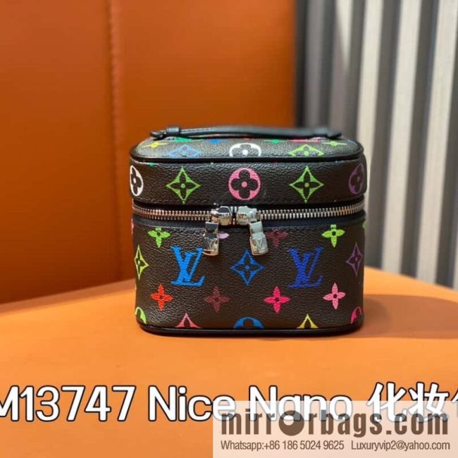 [Original order boutique] M13747 black color, mini cosmetic bag series Nice Nano cosmetic bag