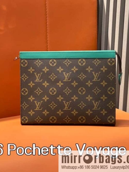 [Original order boutique] M12816 presbyopia green, handbag, handbag.