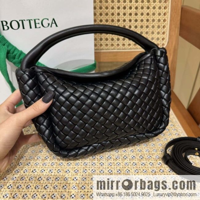 BV Small Cobble Handbag 805739 Black