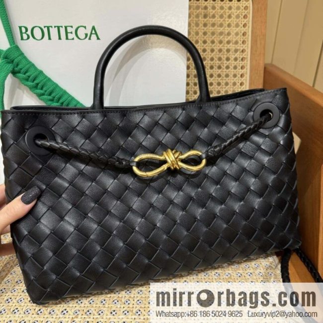 BV Small Horizontal Andiamond Handbag 766010 Black