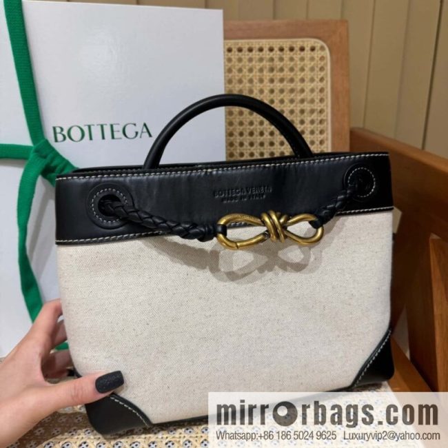 BV small Andiamond handbag 766014 black patchwork
