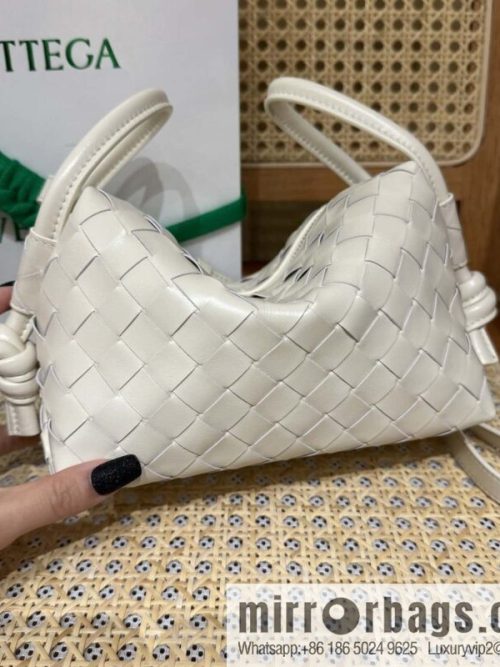 BV Loop Handbag 796615 Sea Salt