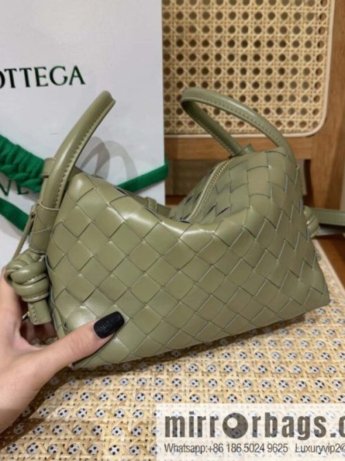 BV Loop Handbag 796615 Travertine Green
