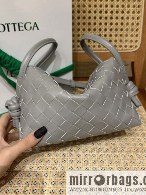 BV Loop Handbag 796615 Silver Grey