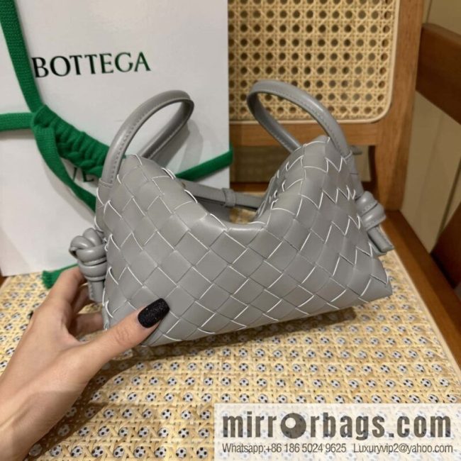 BV Loop Handbag 796615 Silver Grey