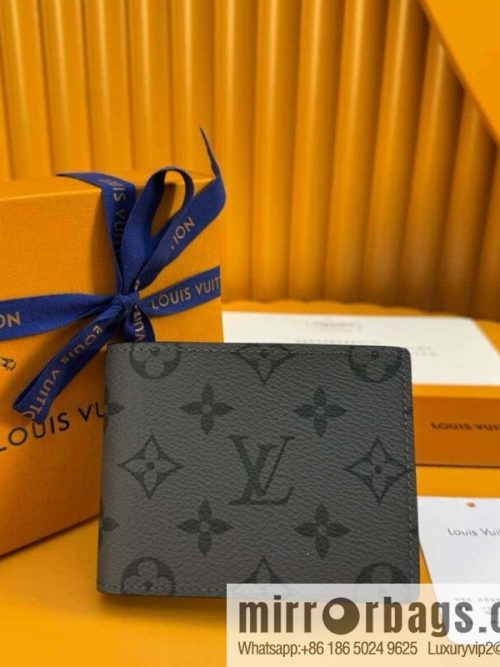 LV M80906 Slender Wallet [Official Chip Edition]