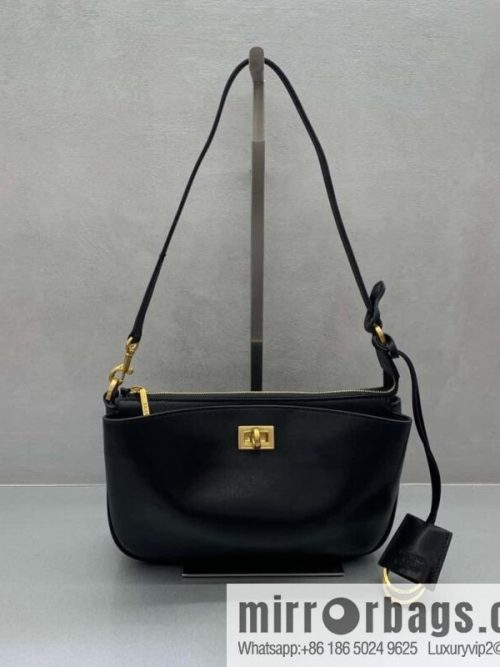 𝐁𝐚𝐥𝐞𝐧𝐜𝐢𝐚𝐠𝐚 𝐑𝐨𝐝𝐞𝐨 🖤🖤 814112 black gold buckle