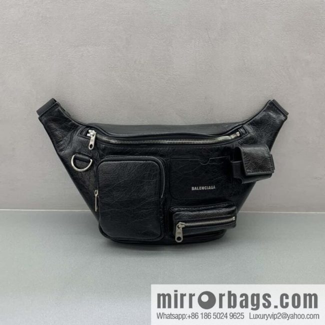 𝐁𝐚𝐥𝐞𝐧𝐜𝐢𝐚𝐠 Paris home, locomotive series multi-pocket fanny pack 703143