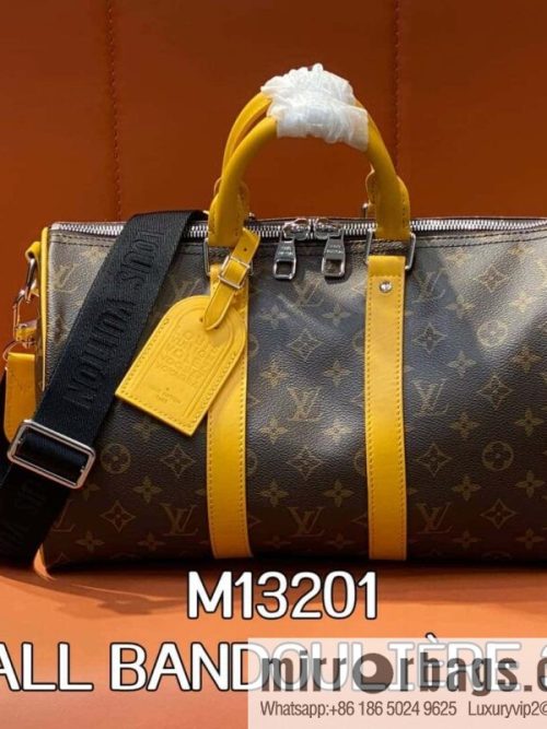 [Original order boutique] M13201 presbyopia yellow, travel bag series KEEPALL BANDOULIZRE 35 handbag