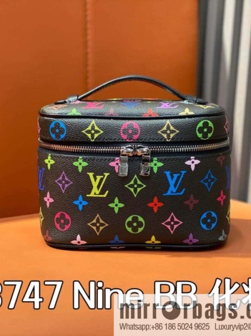 [Original order boutique] M13747 black color, cosmetic bag series Nine BB cosmetic bag m44495 black color
