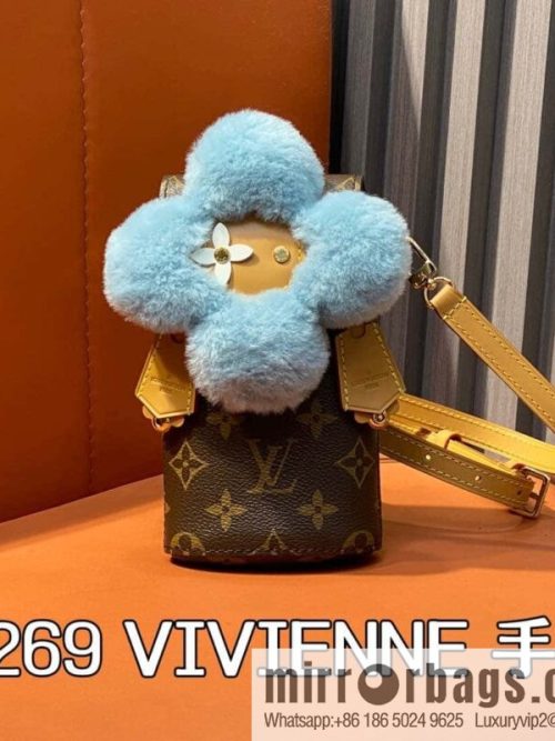 M12269 presbyopia/blue, sunflower mobile phone bag series VIVIENNE mobile phone bag, presbyopia/blue (sunflower) Vivienne mobile phone bag