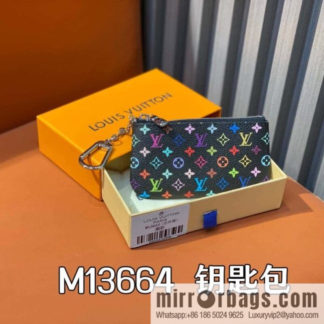 [Original order boutique] M13664 black color, key bag wallet series, key bag M62650 82620