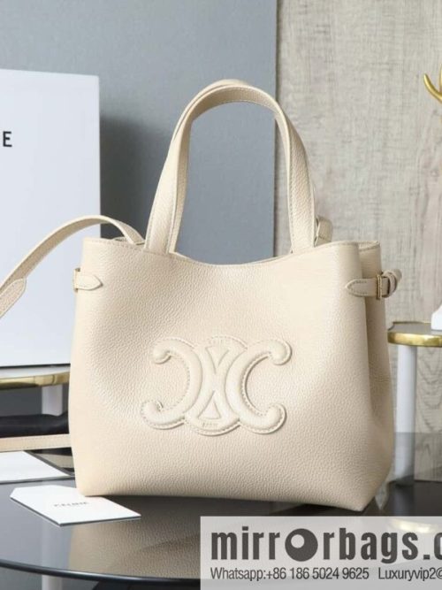 [Premium quality, all-steel hardware] New product launched cabas anais granular cow leather handbag, small model number: 118613
