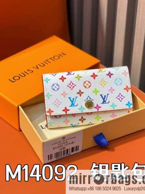 [Original order boutique] M14092 white color, key bag wallet series