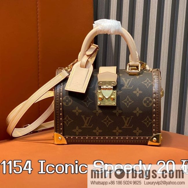 [Original order boutique] M11154 presbyopia, box hard box, this Iconic Speedy 20 handbag.