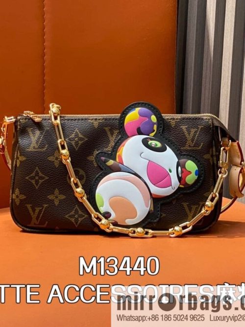 [Original order boutique] M13440 presbyopia, panda mahjong bag POCHETTE ACCESSOIRES mahjong bag handbag