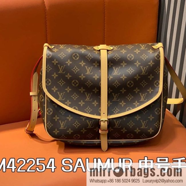 [Original order boutique] M42254 presbyopia, Gemini medium handbag SAUMUR medium handbag, M42254 Gemini bag medium