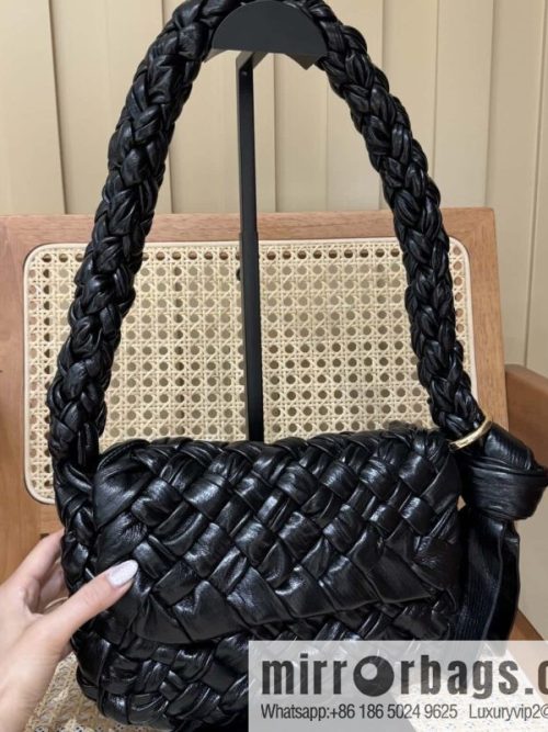 BV Kalimero Citta Handbag 785797 Black