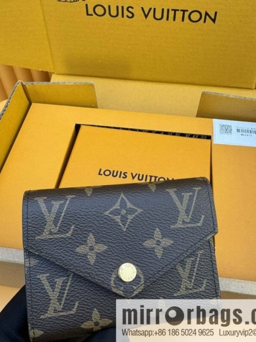 LV Victorine Wallet M62472 Gold Buckle [Official Full Chip Version]