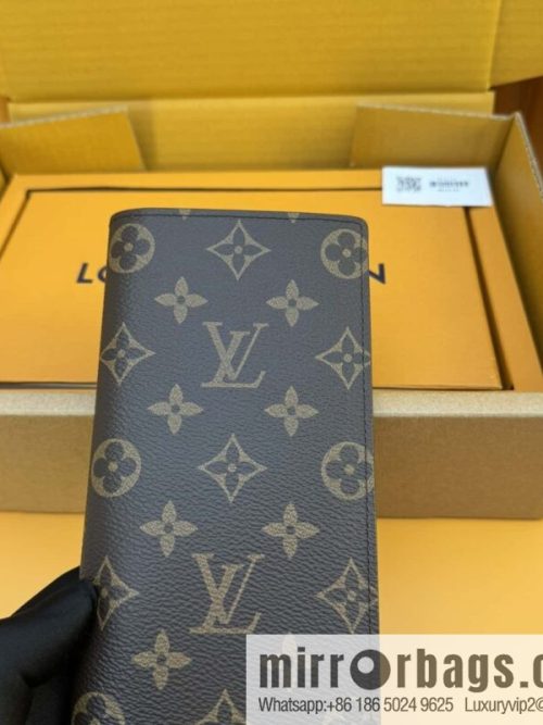 LV Brazza Wallet M66540 [Official Full Chip Version]