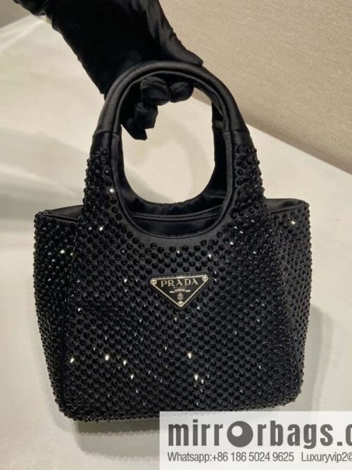 PRADA 🎉 Flash Diamond Vegetable Basket 🎉 1BA349 Flash Diamond🎉🎉