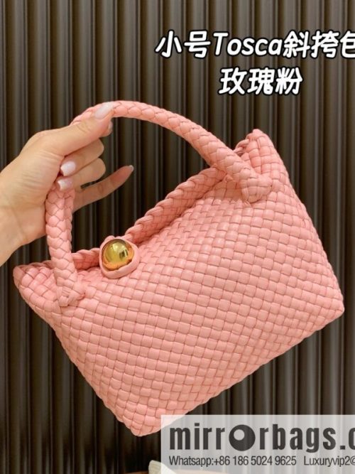 BV small Tosca messenger bag 776755 rose powder