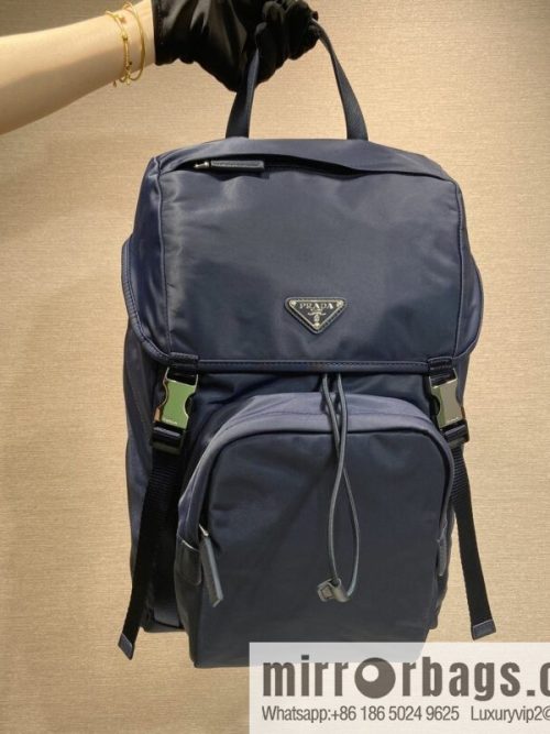 PRADA 🎉 Exclusive 🎉 2VZ135 Backpack 🎉🎉 Blue