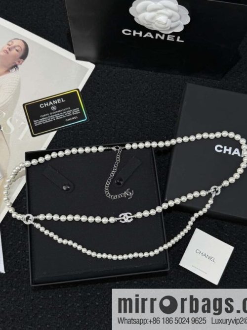 ❗️New ❗️☀️ New ☑️ Chanel double c pearl waist belt waist chain ☀️