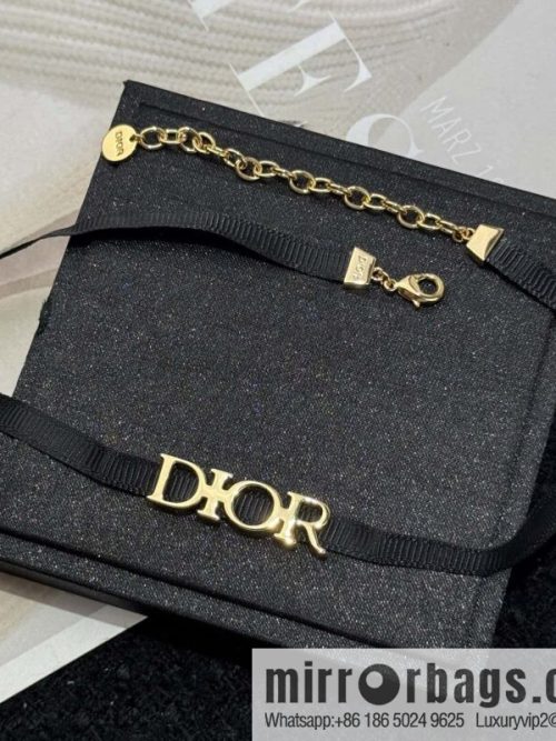 ❗️New ❗️ ☀️ New ☑️ Dior Dior black rope necklace ☀️