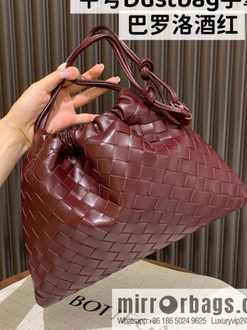 BV M Dustbag clutch bag 796728 Barolo burgundy